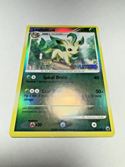 2008 Pokemon Diamond & Pearl Majestic Dawn Leafeon Reverse Holo #24/100 - Image 2
