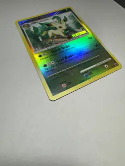 2008 Pokemon Diamond & Pearl Majestic Dawn Leafeon Reverse Holo #24/100 - Image 4