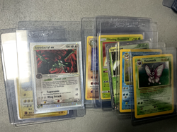 $250 Lot of 9 Pokemon Cards Vaporeon Scyther Genesect - Image 1