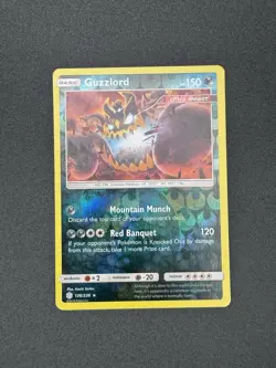 Guzzlord 136/236 Cosmic Eclipse Reverse Holo Rare Pokemon Card - Image 1