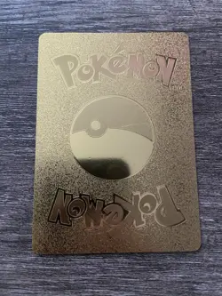 Pikachu VMAX Pokemon Gold Foil Card (Fan Art) - Image 2
