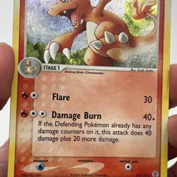 Charmeleon 31/112 EX FireRed & LeafGreen Pokemon Card Reverse Holo HP DMG - Image 4