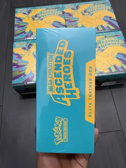 X2 Pokemon Mega Evolution Ascended Heroes ETB Elite Trainer Box - Sealed In Hand - Image 4