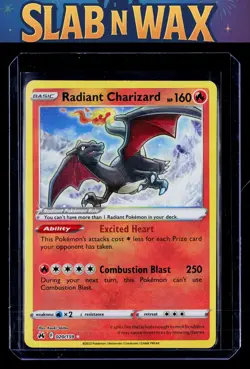Pokemon tcg Crown Zenith Radiant Charizard #020/159 - Image 1