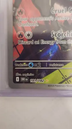 Team Rockets Houndoom 191/182 Destined Rivals Pokemon TCG Gold Star Full Art - Image 5