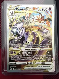 Mewtwo VSTAR Crown Zenith GG44/GG70 Holo Full Art Ultra Rare Pokemon TCG Eng - Image 2