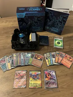 Pokemon Mega Evolution Phantasmal Flames ETB opened job lot - Image 1