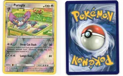 Purugly Reverse Holo Pokemon TCG Unbroken Bonds 160/214 LP - Image 3