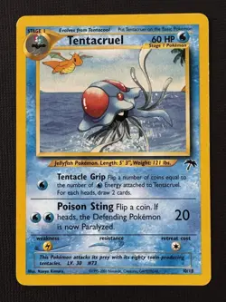 Pokemon Tentacruel 10/18 2001 Southern Islands - Image 1