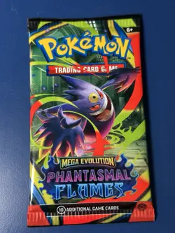 Pokemon Phantasmal Flames Booster Pack TCG ENGLISH NEW SEALED - Image 1