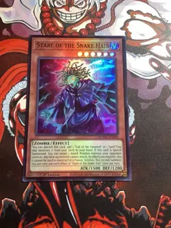 Yugioh! Stare of the Snake Hair Maze of the Muertos MZMU-EN003 - Image 1