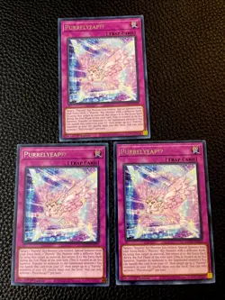 Purrelyeap!U (X3) AMDE-EN024 Yugioh 1st Edition (New) Rare - Image 1