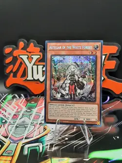 Yu-Gi-Oh! Astellar of The White Forest MP25-EN079 Secret Rare 1st Ed NM - Image 1