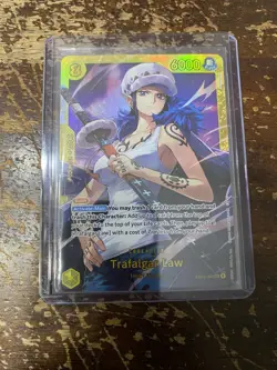One Piece Card Game Trafalgar Law EB03-062 Heroines Edition Secret Rare VHTF NEW - Image 1