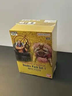 One Piece DP-01 Double Pack Set 1 OP-04 Kingdoms of Intrigue SEALED Display - Image 2