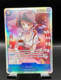 Nami OP11-054 SR One Piece A Fist Of Divine Speed Near Mint - Image 1