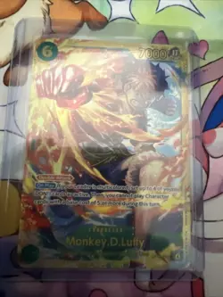 One Piece CCG Monkey D Luffy Op13-118 Sec Alt Art Near Mint - Image 1