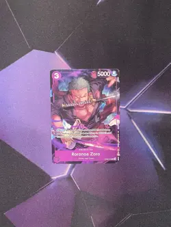 One Piece: Welcome Pack Vol. 2 OP09-076 Roronoa Zoro (Alt Art / Promo) - MINT - Image 1