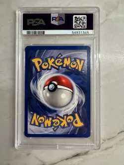 Pokemon Gym Heroes Brock's Geodude 1st Edition PSA 9 #66/132 2000 - Image 2