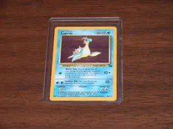 Pokemon TCG Lapras 10/62 Fossil Holo - Unlimited - Near Mint - Image 1
