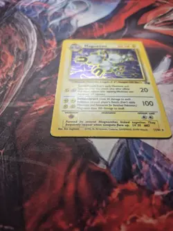 Pokemon TCG Magneton 11/62 Fossil Holo Rare Unlimited MP/HP - Image 4