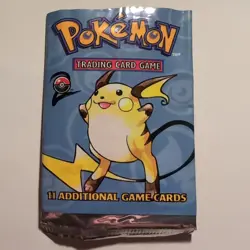 Pokemon Booster BASE SET 2 Leer - English - Raichu Artwork - Image 1