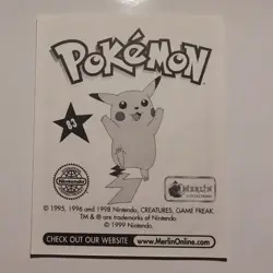 Pokemon - Farfetch'd - Topps Merlin Sticker - Series 1 - #83/240 - 1999 - Image 2