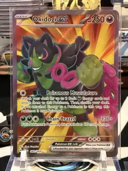 Pokemon TCG Okidogi ex 082/064 Shrouded Fable Full Art Ultra Rare NM CO 13V - Image 1