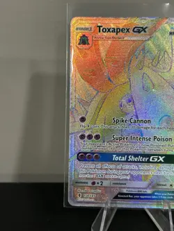 Toxapex GX (Rainbow Rare) 154/145 Pokemon TCG Guardians Rising - Image 2