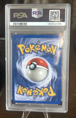2000 Pokemon Base Set 2 Charizard Holo PSA 8 With Very Rare Holo Swirl - Image 2