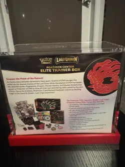 Lost Origin - Pokemon Center Elite Trainer Box Factory Sealed with Acrylic Case - Image 2