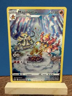 Pokemon TCG Magmortar GG03/GG70 Holo Rare Crown Zenith Galarian Gallery - Image 1