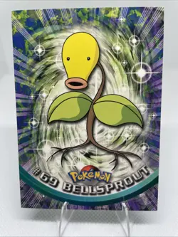 Bellsprout #69 1999 Topps Pokemon TV Animation Edition Series 1 - Image 1