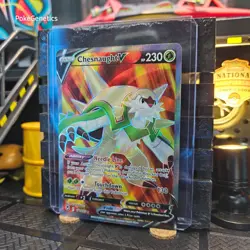 Chesnaught V Silver Tempest Ultra Rare Pokemon TCG 171/195 Sword & Shield - Image 2