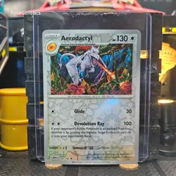 Aerodactyl 151 Reverse Holo Pokemon TCG 142/165 Scarlet & Violet Rare - Image 1