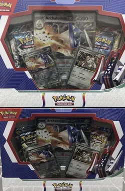 x2 Pokemon Archaludon EX and Reshiram EX Bundles - Image 1