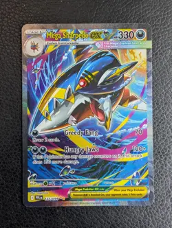 Mega Sharpedo ex - 127/094 Phantasmal Flames (Pokemon) Special Illustration Rare - Image 1