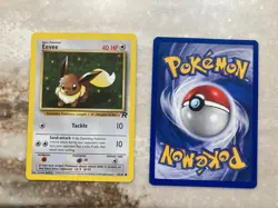 Pokemon TCG Eevee Team Rocket 55 Regular Unlimited Common - Image 1