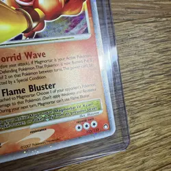 Pokemon Holo Magmortar Lv. X– Mysterious Treasures – 123/123 - 2007 - Image 5