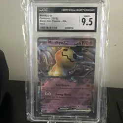 Pokemon TCG Mimikyu EX #004 Promo Scarlet & Violet CGC Grade 9.5 MINT - Image 1