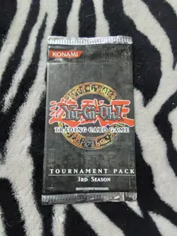 YUGIOH TOURNAMENT SEASON 3 TP3 New Sealed 1/2 Off Vintage Pack Free Shipping - Image 3