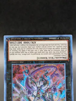 Arc Rebellion Xyz Dragon - Secret Rare - PHRA-EN041 - 1st Edition - VLP - Image 3