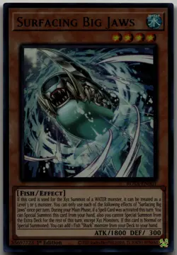 Surfacing Big Jaws Ultra Rare Rage of the Abyss ROTA-EN001 LP - Image 1