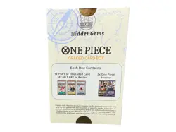 HiddenGems One Piece PSA Graded Card Box mit 2 Booster - EN & JP #3 - Image 3