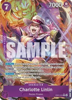 One Piece CCG - EB03 Heroines Edition - EB03-034 - Charlotte Linlin R AA English - Image 1