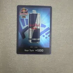 One Piece Red Bull DON 1k Normal Blue Single Card Promo Foil Tournament Event - Image 1