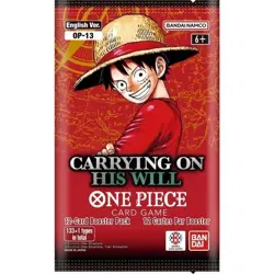 One Piece Card Game - OP-13 CARRYING ON HIS WILL Booster Box 24 Packs ENG (NEW) - Image 2