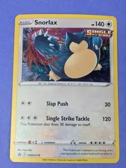 Snorlax - SWSH119 - Holo Promo Sword & Shield Promos - Pokemon Card - NM - Image 1