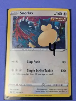 Snorlax - SWSH119 - Holo Promo Sword & Shield Promos - Pokemon Card - NM - Image 3
