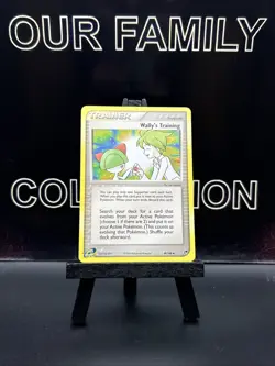 Trainer Wally's Training 89/100 Uncommon Pokemon TCG Card 2003 NM - Image 1